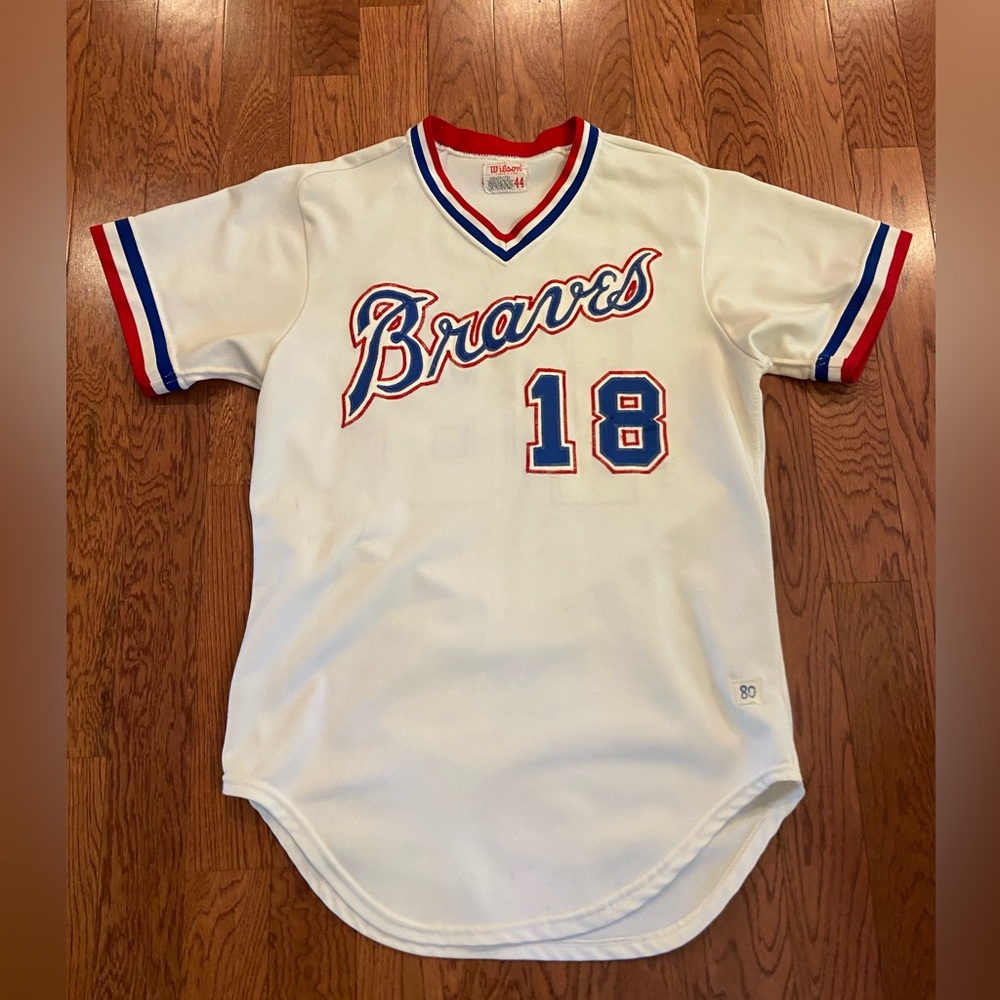 Atlanta Braves Vintage 1980 Wilson Jersey